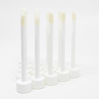 Imagem de Pincel Bastão Aplicador Batom Sombra Cílios Descartável 100u