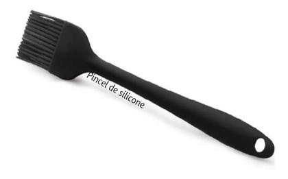 Imagem de Pincel De Cozinha Culinario Silicone Confeitar Pão - 21cm