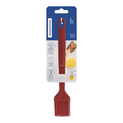 Imagem de Pincel de Silicone Softta Vermelho Tramontina - 25858170