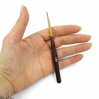 Imagem de PINCEL DECORAÇÃO TRAÇOS NAIL ART UNHAS DeZ PONTA LONGA 795