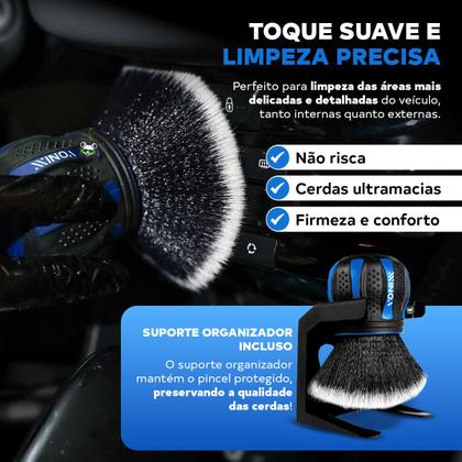 Imagem de Pincel Detalhamento Automotivo Ultra Soft C/suporte Vonixx