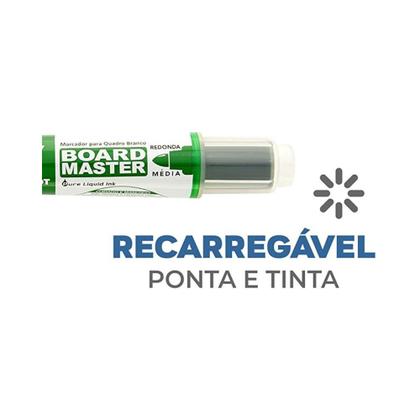 Imagem de Pincel marcador quadro branco recarregavel verde - pilot