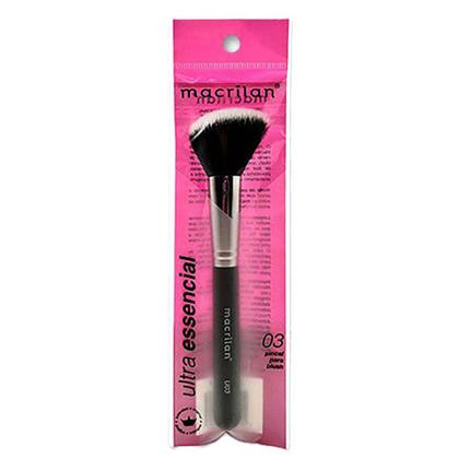 Imagem de Pincel Profissional Chanfrado para Blush Macrilan - Ultra Essencial U03