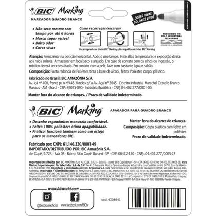 Imagem de Pincel Quadro Branco Marking KIT 4 Pinceis+apagador KIT
