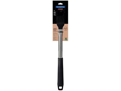 Imagem de Pincel Tramontina Churrasco Inox Black com Cerdas Silicone