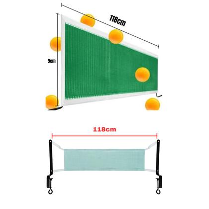 Imagem de Ping Pong Com 2 Raquetes 3 Bolas e Rede Suporte