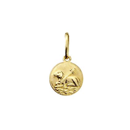 Imagem de Pingente Agnus Dei 1 cm Em Ouro 18K