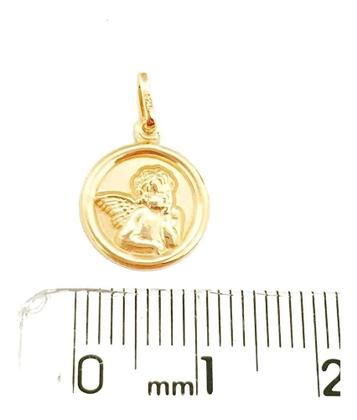 Imagem de Pingente Anjo Pensador Em Ouro 18k 750 (cod50y)