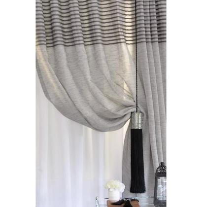 Imagem de Pingente Decorativo Abraçadeira Para Cortina Infinity Glam - Bella Arte