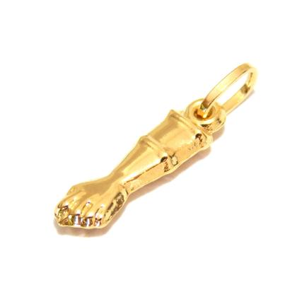 Imagem de Pingente Figa Figuinha Em Ouro 18k 15mm Berloque