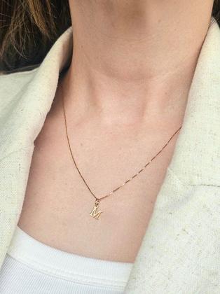 Imagem de Pingente Letra M Ouro 18k - 0.29