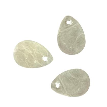 Pingente Madrepérola Lamina 11x15mm Branco Gota 100pçs - Macall Imagem de Pingente Madrepérola Lamina 11x15mm Branco Gota 100pçs