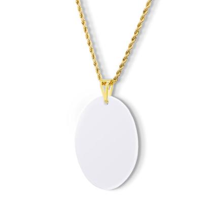 Pingente Medalha Nossa Senhora das Gracas Milagrosa em porcelana pintada à mão com ouro - grande - Design Medalhas Imagem de Pingente Medalha Nossa Senhora das Gracas Milagrosa em porcelana pintada à mão com ouro - grande
