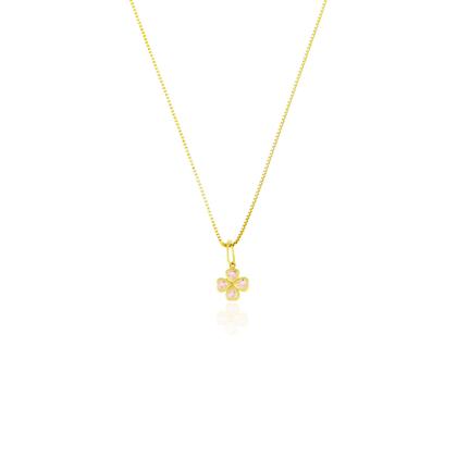 Imagem de Pingente Ouro 18k Trevo c/ Zircônia RP-166P