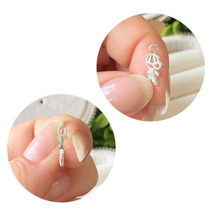 Imagem de Pingente prata filho menino cravejado banhado sem corrente