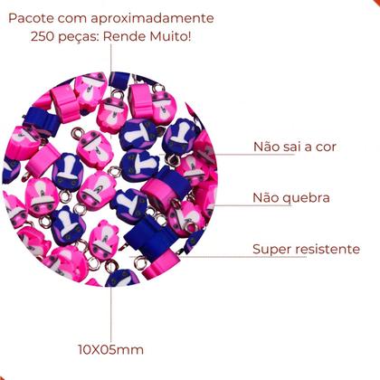 Imagem de Pingente stitch 10x05mm em pvc com 250 peças