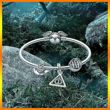 Imagem de Pingentes de Prata S925 Harry Potter - Compatíveis com Pulseiras Pandora