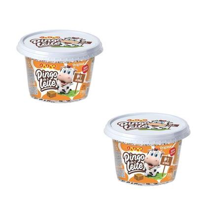 Imagem de Pingo de Leite Tradicional Jazam 2 Potes de Doce 250g Cada