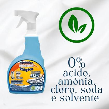 Imagem de Pingo Mágico F12 Pós Obra Limpa Porcelanato - Kit 3 Uni