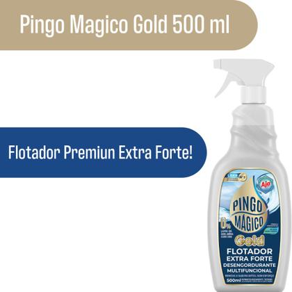 Imagem de Pingo Mágico Gold Premiun Flotador 500ml - Poderoso Desengordurante