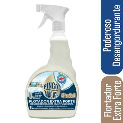 Imagem de Pingo Magico Original 1L + Pingo Magico Gold 1L + Pingo Magico Limpa Vidros 500ML