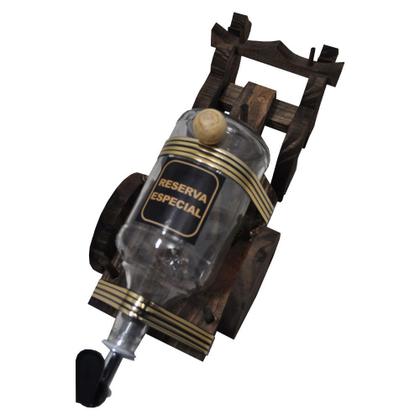 Imagem de Pingometro Carroça de Boi Dosador 1lt Mdf Madeira