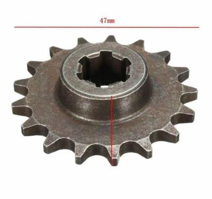 Imagem de Pinhão de transmissão 17 dentes Para Mini moto 49cc