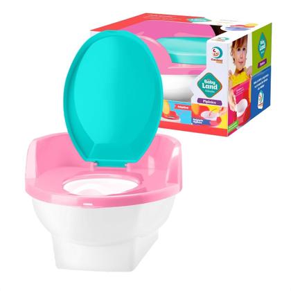 Imagem de Pinicio Troninho 2 Em 1 Baby Land Rosa Com Assento Removivel