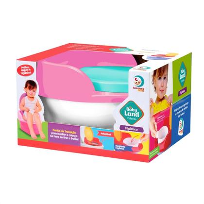 Imagem de Pinicio Troninho 2 Em 1 Baby Land Rosa Com Assento Removivel
