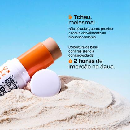 Imagem de Pink Stick FPS90 FPUVA70  60km Ultra  PINK CHEEKS  Resistente a água e ao suor