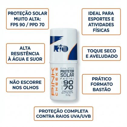 Imagem de Pink Stick MDR FPS90 FPUVA70 5km Pink Cheeks