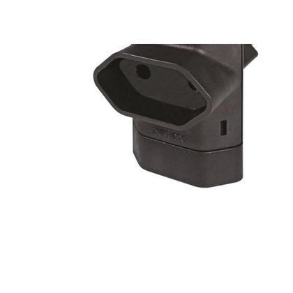 Imagem de Pino 3 Saidas 2 Polos Perlex ''T'' Preto 245Prc/10 - Kit C/10