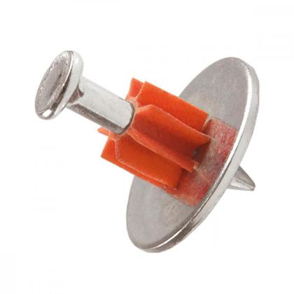 Imagem de Pino Aco Ancora C/Arru Lisa 1/4X32 A.Ind - Kit C/100 Unidades