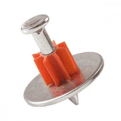 Imagem de Pino Aco Ancora C/Arru Lisa 1/4X32 A.Ind - Kit C/100 Unidades