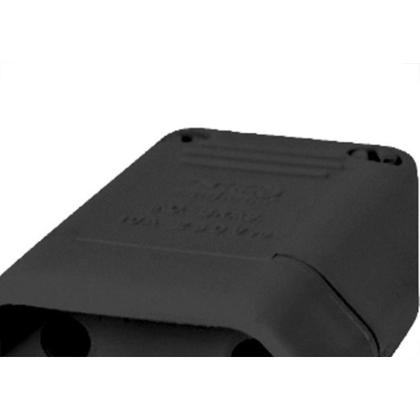 Imagem de Pino Femea 2 Polos+Terra Perlex 20A Preto 2046Prc/10 - Kit C/10