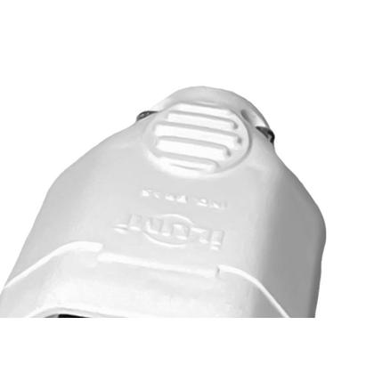 Imagem de Pino Femea Ilumi 2 Polos+Terra 20A. Cinza Prensa Cabo - 1422Pct ./ Kit Com 10 Peças