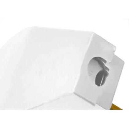 Imagem de Pino Prensa Cabo Flp 2 Polos 10A. Branco - Kit C/10 Pecas