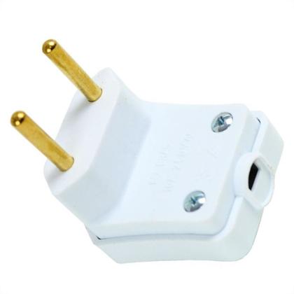 Imagem de Pino Prensa Cabo Perlex 2 Polos 10A Branco 2054Brc/10 - Kit C/10