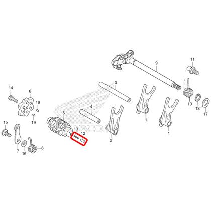 Imagem de Pino Sensor Neutro Com Mola Xre 190, Biz 110i, Pop 110i