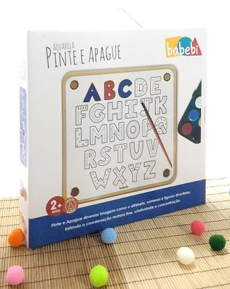 Imagem de Pinte e Apague Aquarela Babebi Brinquedo Infantil Educativo