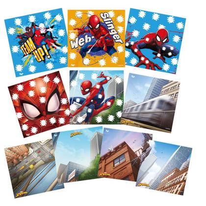 Imagem de Pintura a dedo dac conjunto com 18 peças homem aranha