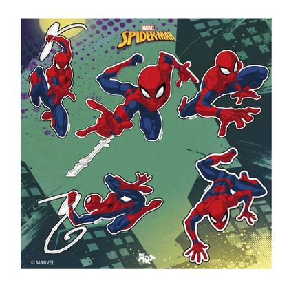 Imagem de Pintura a Dedo Homem Aranha Infantil Com 18 Peças Dac