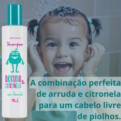 Imagem de Piolhos e lêndeas nunca mais! Shampoo + Recondicionador Arruda e Citronela