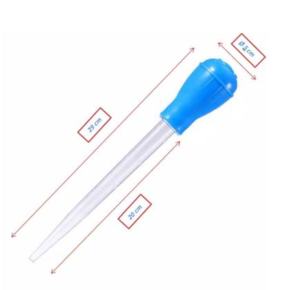 Imagem de Pipeta  alimentador de corais 29 cm 30 ml wfish