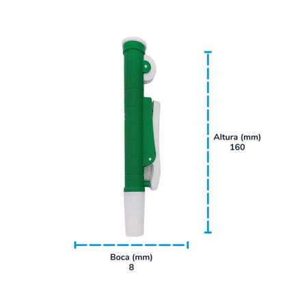 Imagem de Pipetador de Volumes Manual Pi-Pump 5-10mL