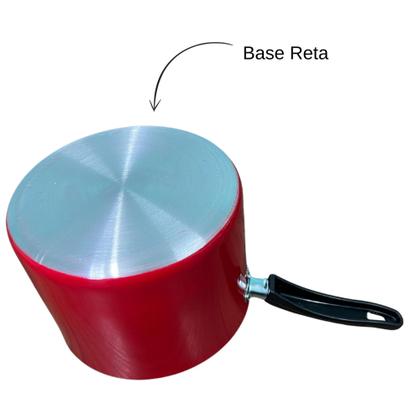 Imagem de Pipoqueira Alumínio Polido Grosso 4 Litros - Pipoca Doce E Salgada