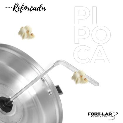 Imagem de Pipoqueira Alumínio Polido n20 Alumínio Fort-lar