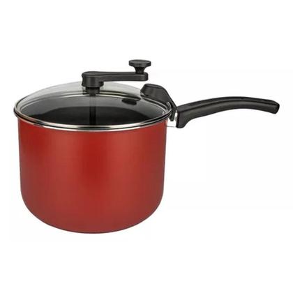 Imagem de Pipoqueira Antiaderente 4,5 L Tampa De Vidro VRM - Cozillar
