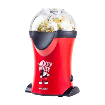 Imagem de Pipoqueira Elétrica Mallory Mickey Mouse Pipocas Sem óleo Vermelha 220V