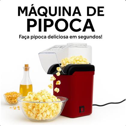 Imagem de Pipoqueira Elétrica Mini Joy, 110V, Sem Óleo e De Alta Qualidade